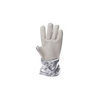 ALUMINUM HEAT RESISTANT GLOVES WITH COTTON LINING, 400 DEGREES TEMPARATURE RESISTANT 33CM X 18CM CHINA